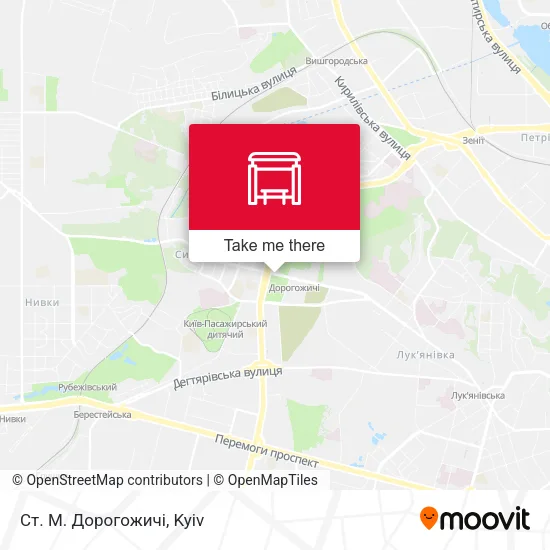 Карта Ст. М. Дорогожичі
