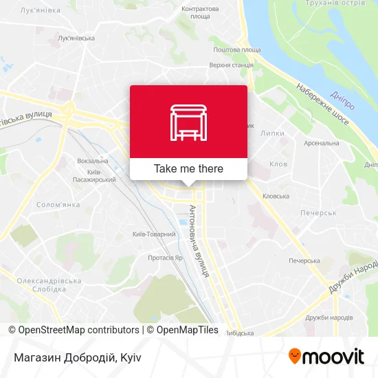Карта Магазин Добродій