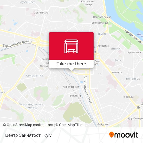 Центр Зайнятості map
