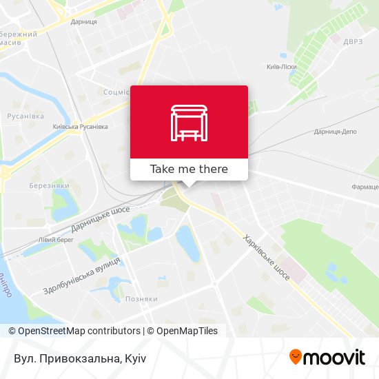 Вул. Привокзальна map