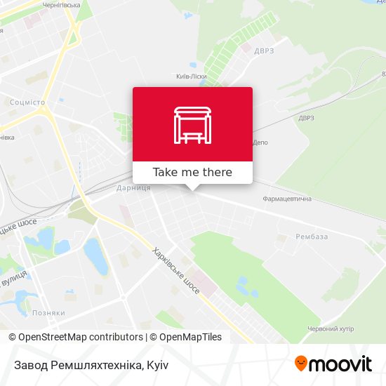 Завод Ремшляхтехніка map