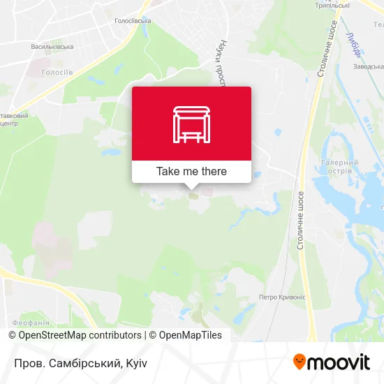 Пров. Самбірський map