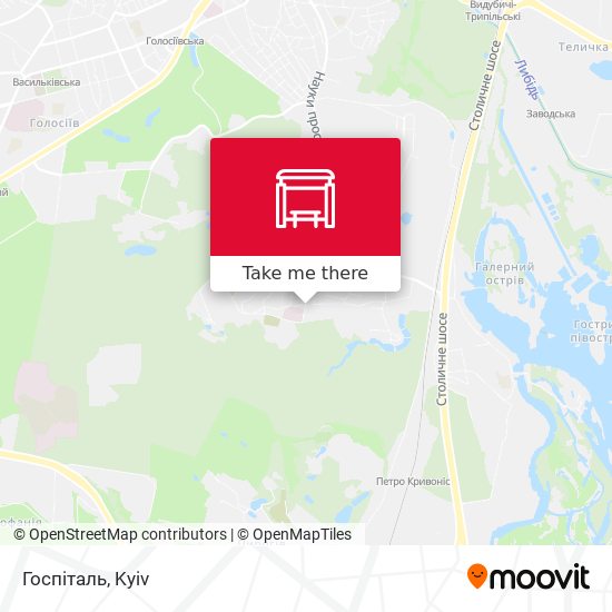 Госпіталь map
