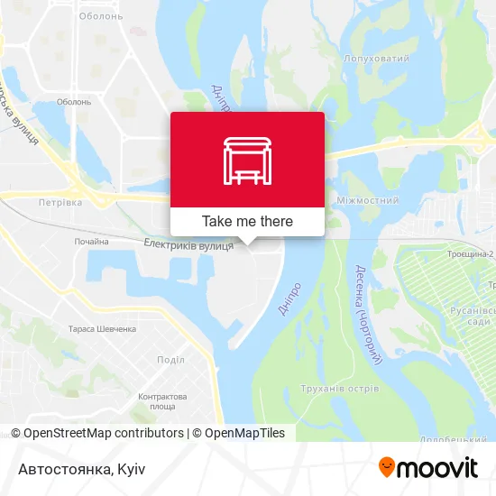 Карта Автостоянка