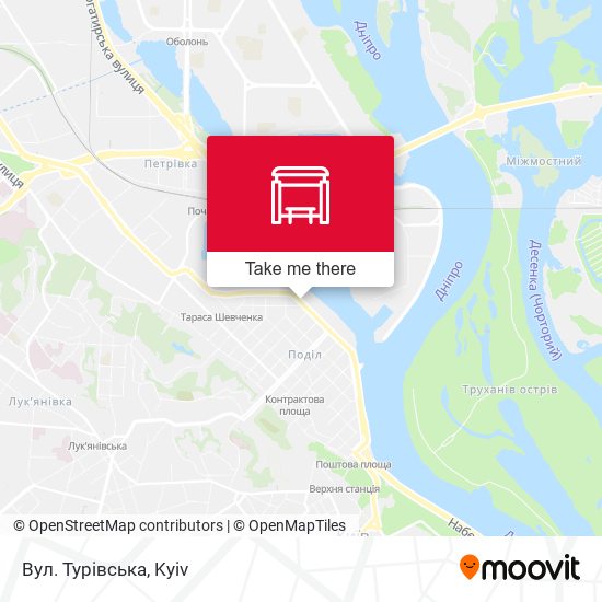 Вул. Турівська map