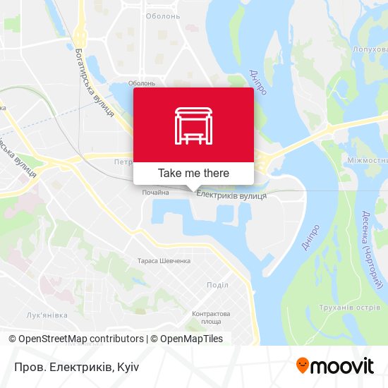 Пров. Електриків map