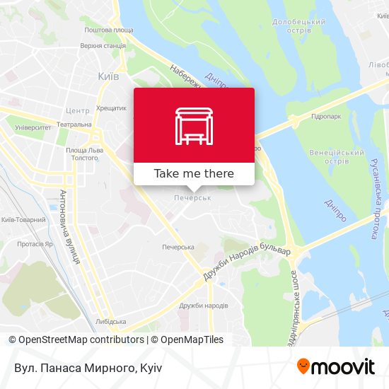 Вул. Панаса Мирного map