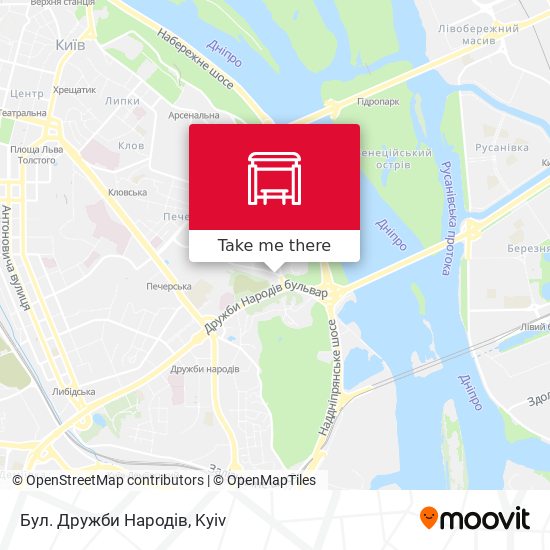 Бул. Дружби Народів map