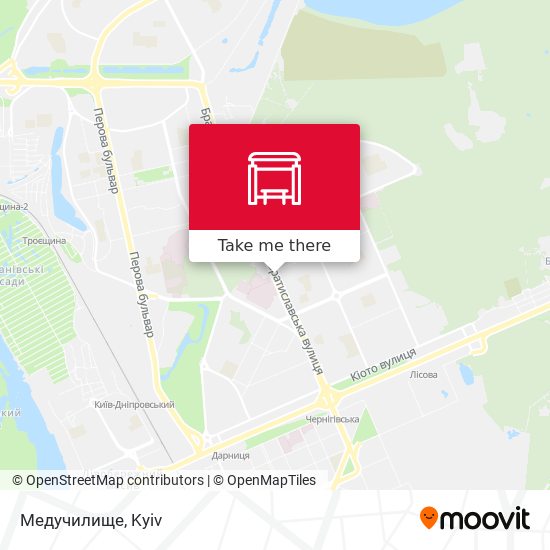 Медучилище map