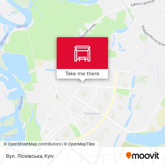 Вул. Лісківська map