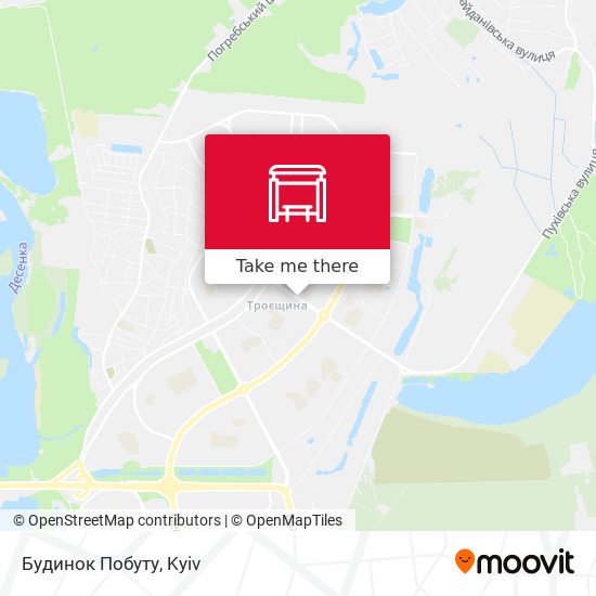 Будинок Побуту map