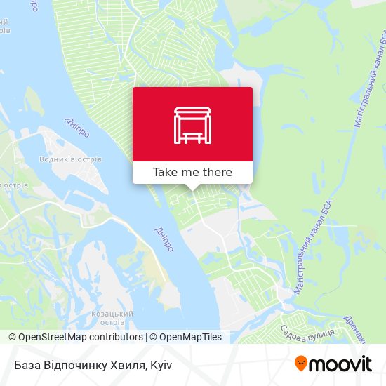 База Відпочинку Хвиля map