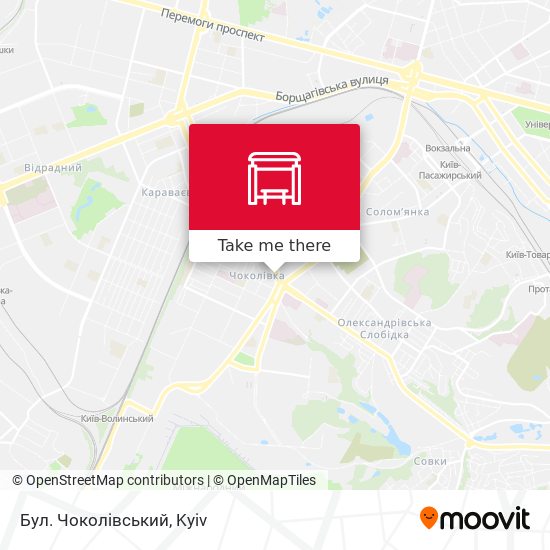 Бул. Чоколівський map