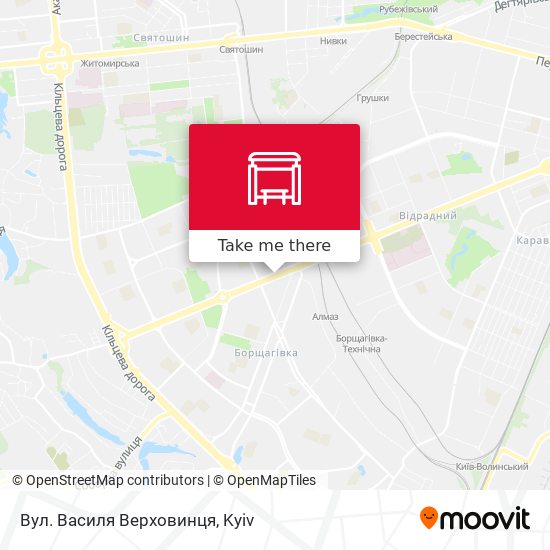 Вул. Василя Верховинця map