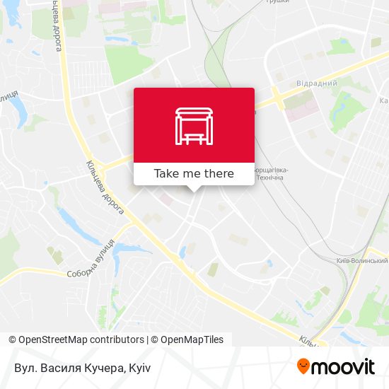 Вул. Василя Кучера map