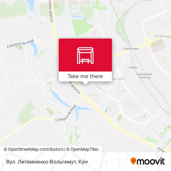 Вул. Литвиненко-Вольгемут map