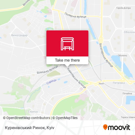 Куренівський Ринок map