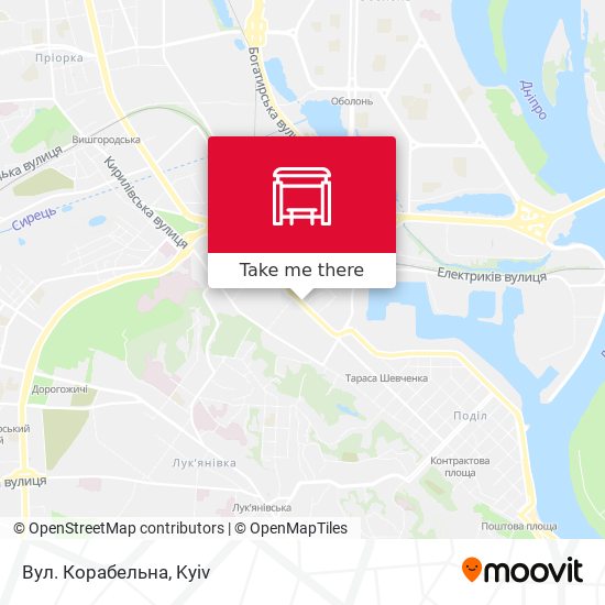 Вул. Корабельна map