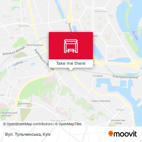 Вул. Тульчинська map