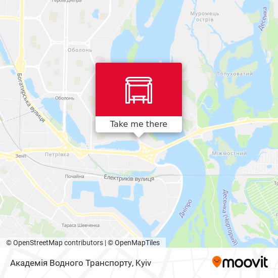 Академія Водного Транспорту map