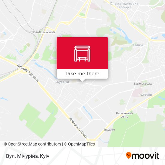 Вул. Мічуріна map