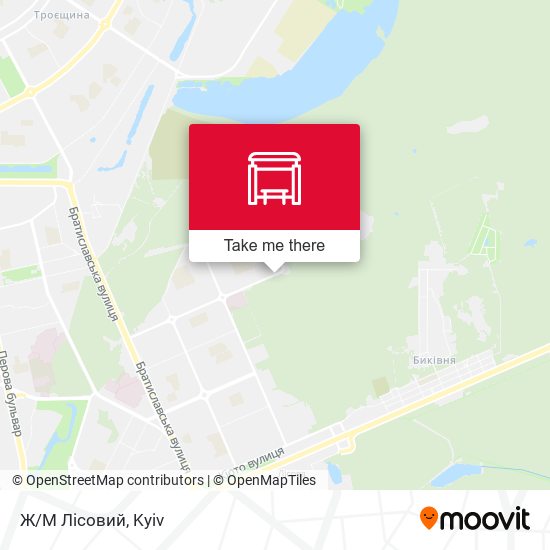 Ж/М Лісовий map