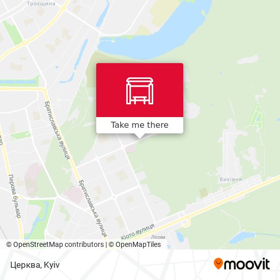 Церква map