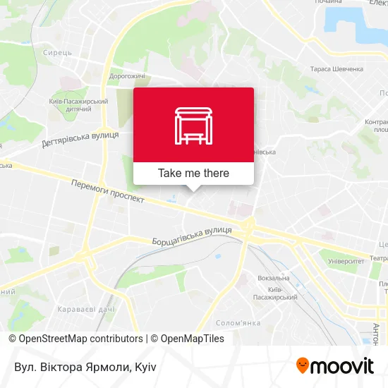 Вул. Віктора Ярмоли map