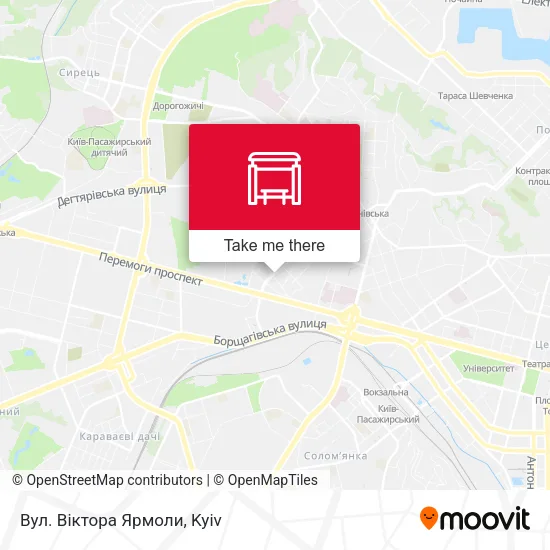 Вул. Віктора Ярмоли map