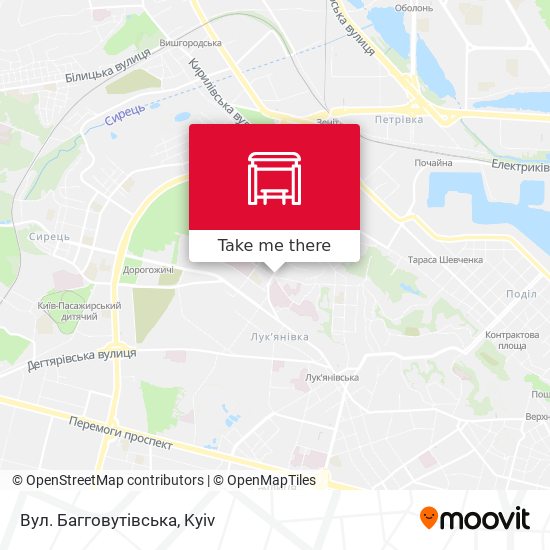 Вул. Багговутівська map