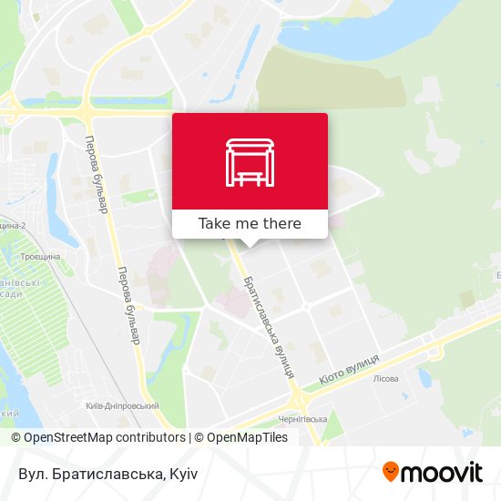 Вул. Братиславська map