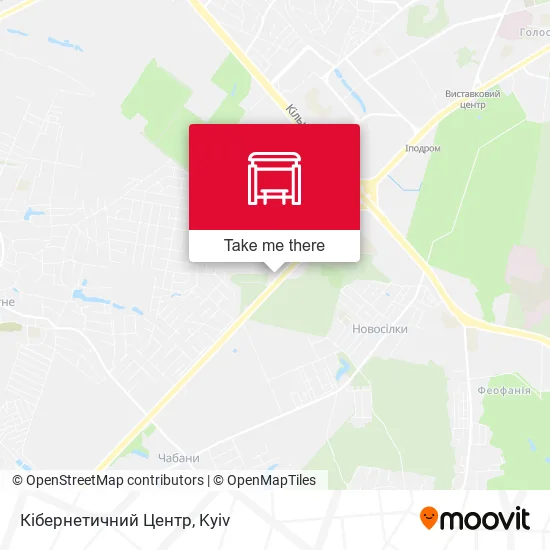 Карта Кібернетичний Центр