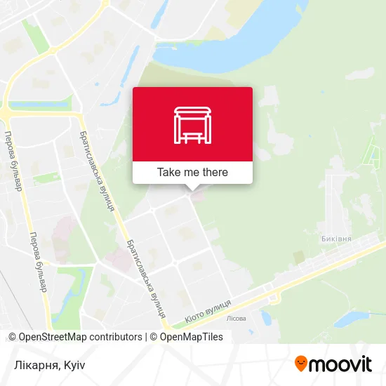 Карта Лікарня