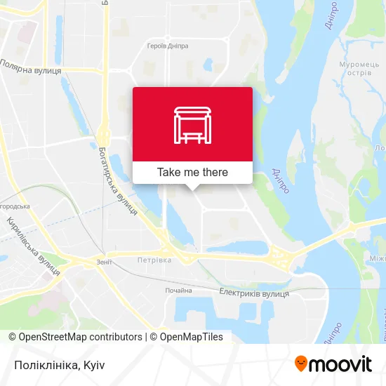 Карта Поліклініка