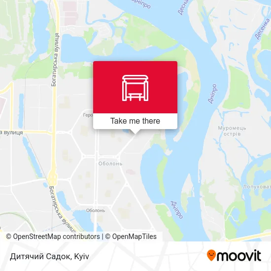 Карта Дитячий Садок