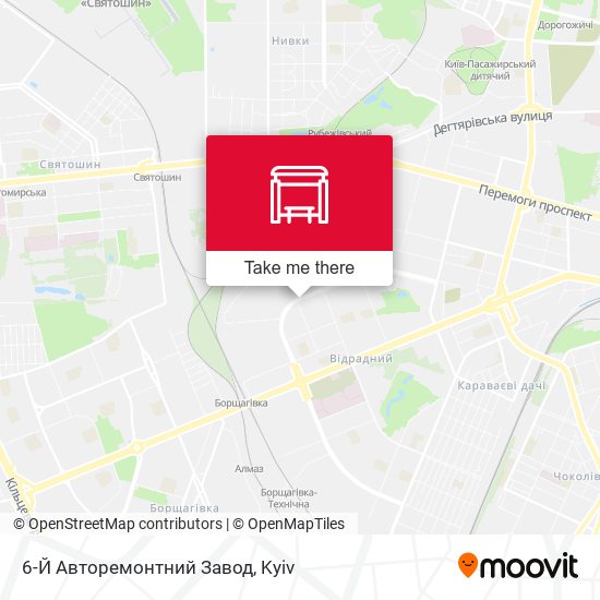 6-Й Авторемонтний Завод map