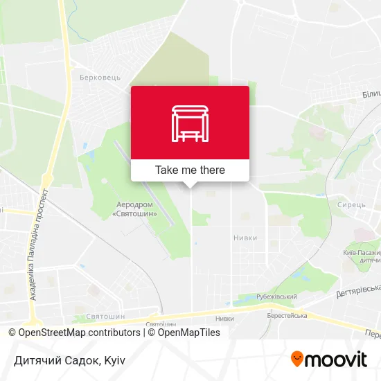 Карта Дитячий Садок