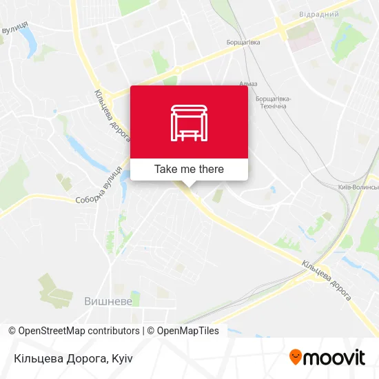 Карта Кільцева Дорога