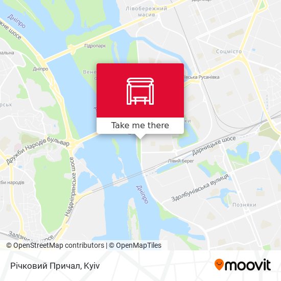 Річковий Причал map
