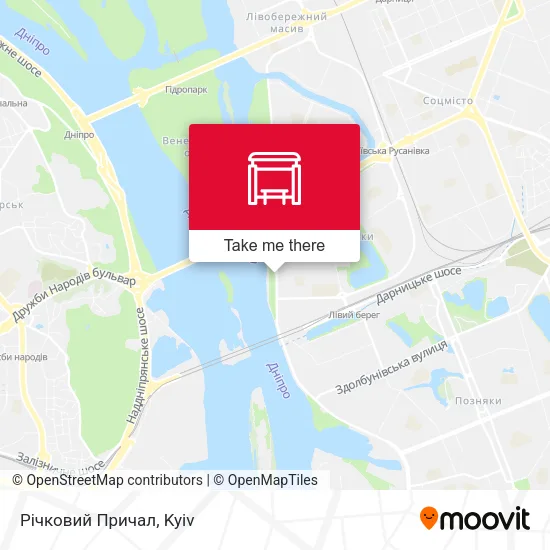 Карта Річковий Причал