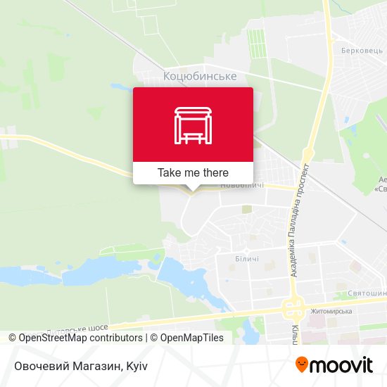 Карта Овочевий Магазин