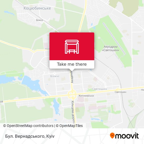 Бул. Вернадського map