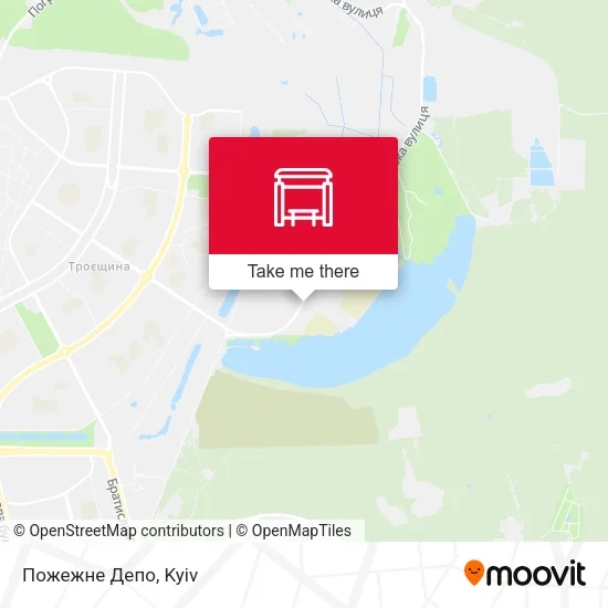Карта Пожежне Депо