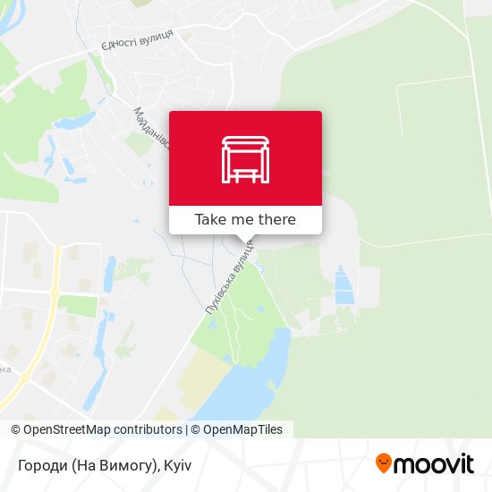 Городи (На Вимогу) map