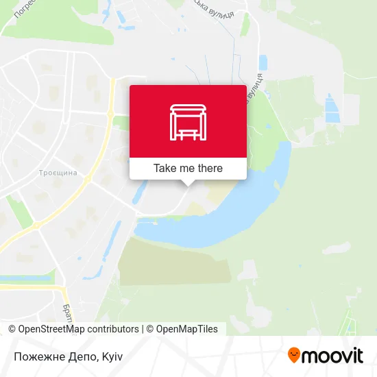 Карта Пожежне Депо