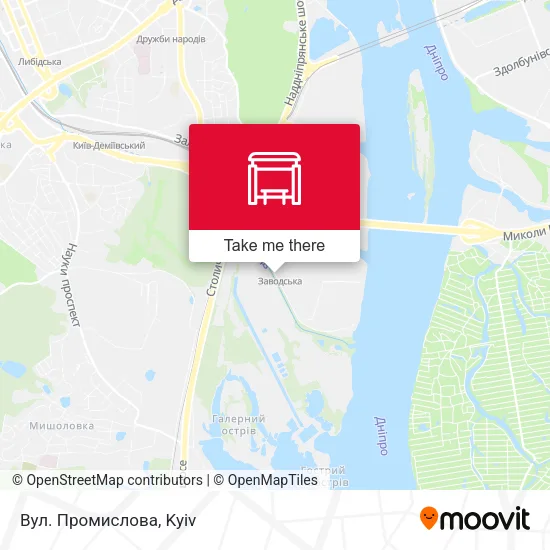 Вул. Промислова map