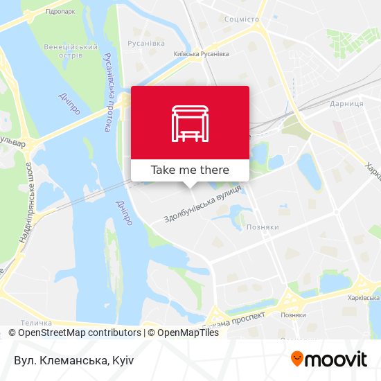 Вул. Клеманська map