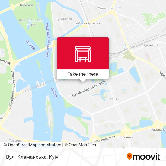 Вул. Клеманська map
