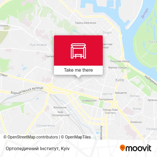 Карта Ортопедичний Інститут