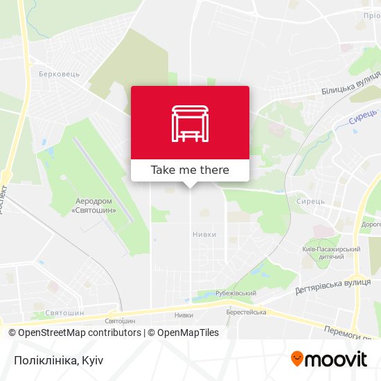 Поліклініка map